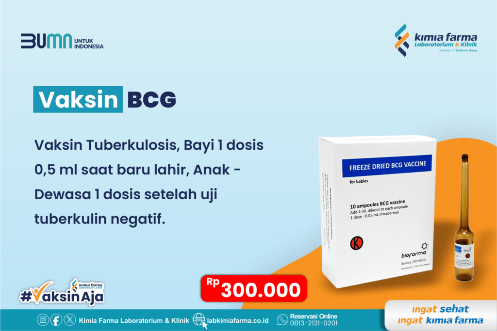 VAKSIN BCG – Kimia Farma Laboratorium & Klinik